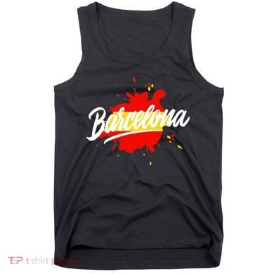 Classic Barcelona Flag Logo Tank Top