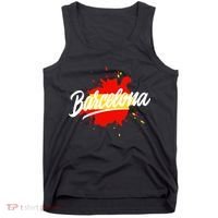 Classic Barcelona Flag Logo Tank Top thumb 0