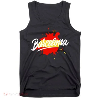 Classic Barcelona Flag Logo Tank Top