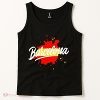 Classic Barcelona Flag Logo Tank Top thumb 2