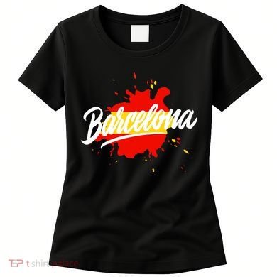 Classic Barcelona Flag Logo Women's T-Shirt