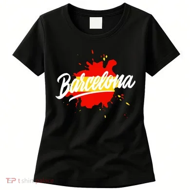 Classic Barcelona Flag Logo Women's T-Shirt