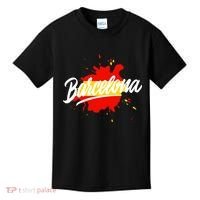 Classic Barcelona Flag Logo Kids T-Shirt thumb 0
