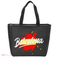 Classic Barcelona Flag Logo Tote Bag thumb 0