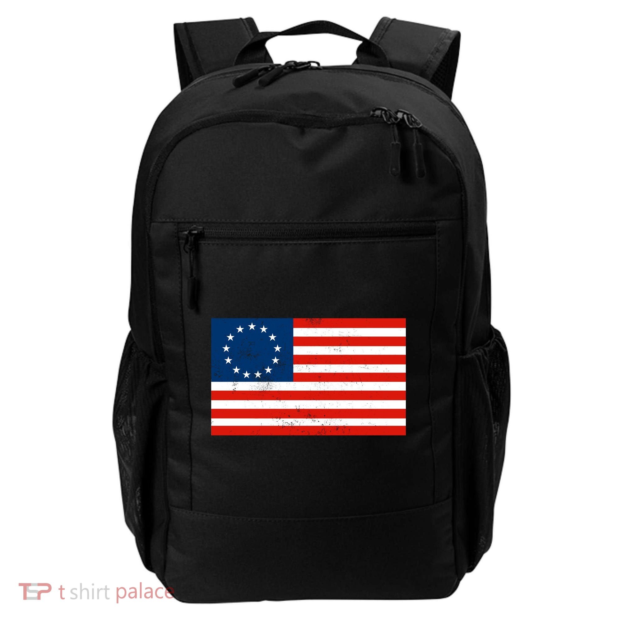 Classic Betsy Ross Flag Distressed  Backpack