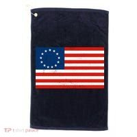 Classic Betsy Ross Flag Distressed  Golf Towel thumb 0
