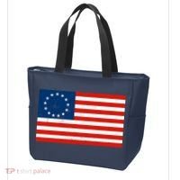 Classic Betsy Ross Flag Distressed  Tote Bag thumb 3