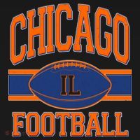 Classic Chicago IL Football Fan Logo Sweatshirt thumb 3