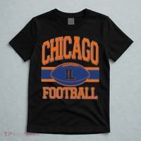 Classic Chicago IL Football Fan Logo T-Shirt thumb 5