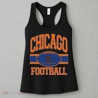 Classic Chicago IL Football Fan Logo Women's Tank Top thumb 3