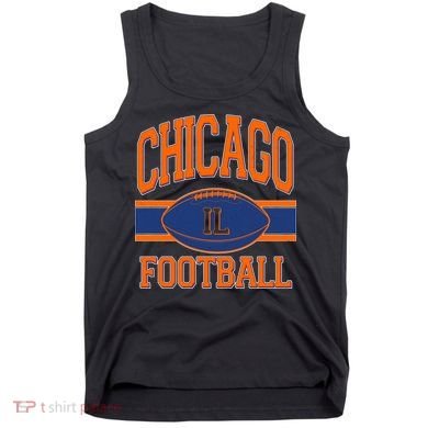 Classic Chicago IL Football Fan Logo Tank Top