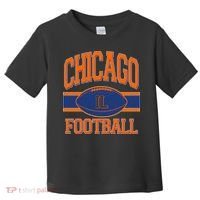 Classic Chicago IL Football Fan Logo Toddler T-Shirt thumb 0