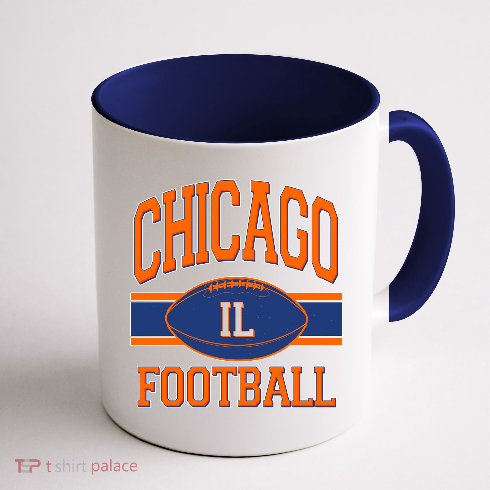 Classic Chicago IL Football Fan Logo Coffee Mug