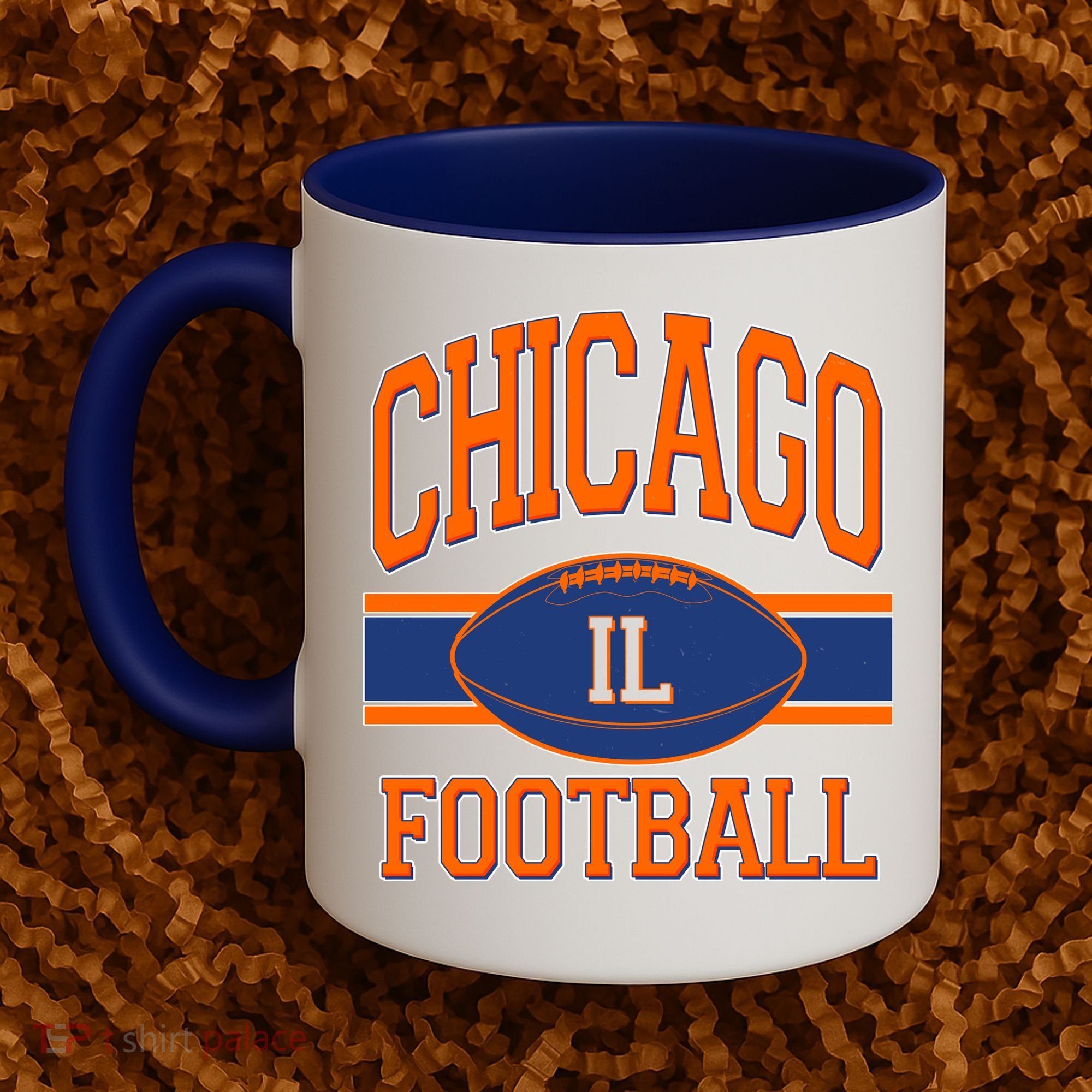 Classic Chicago IL Football Fan Logo Coffee Mug