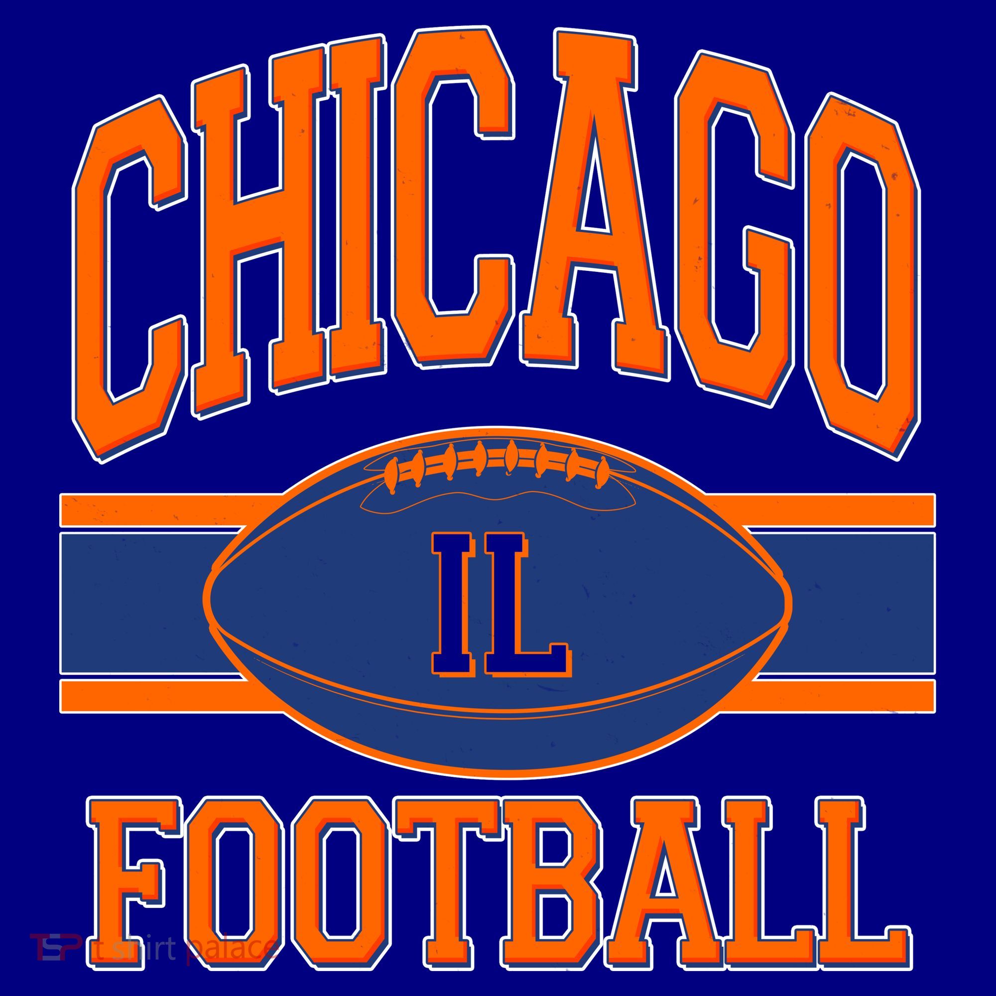 Classic Chicago IL Football Fan Logo Coffee Mug