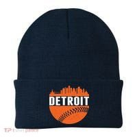 Classic Detroit Skyline Baseball  Beanie thumb 0