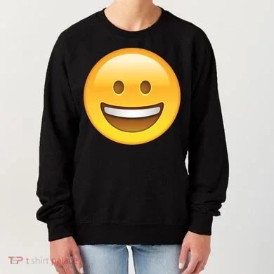 Classic Emoji Smiley Face Women's Sweatshirt