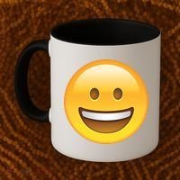 Classic Emoji Smiley Face Coffee Mug thumb 2
