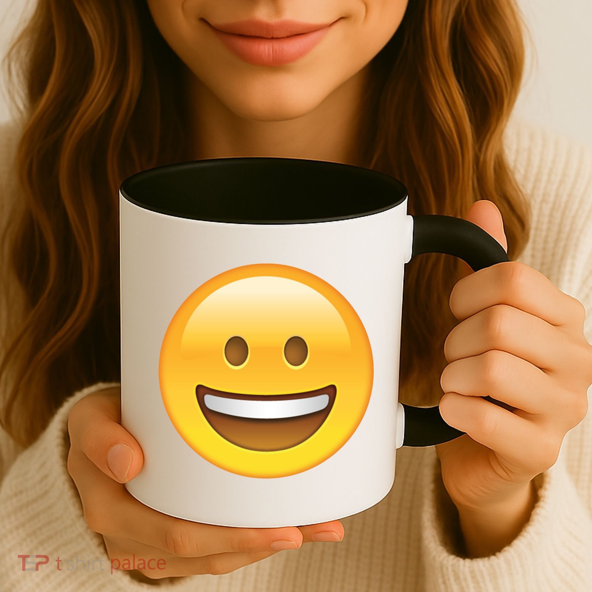 Classic Emoji Smiley Face Coffee Mug