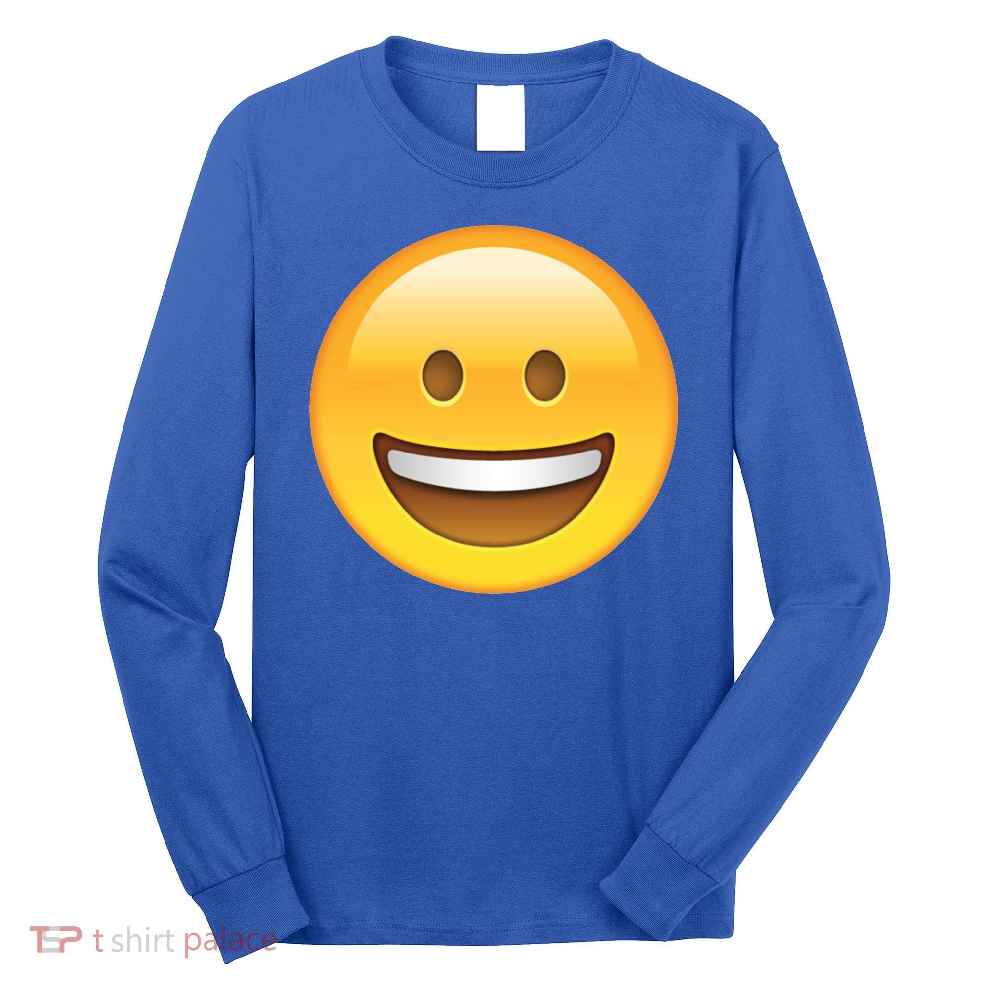 Classic Emoji Smiley Face Long Sleeve Shirt