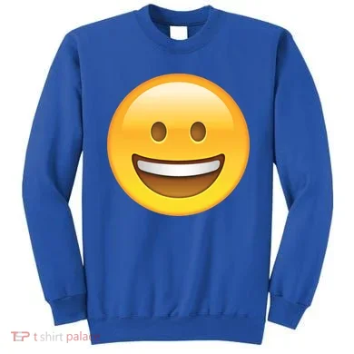Classic Emoji Smiley Face Sweatshirt