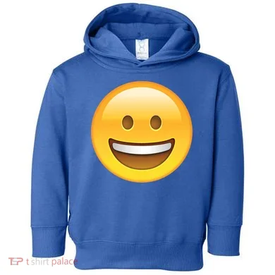 Classic Emoji Smiley Face Toddler Hoodie