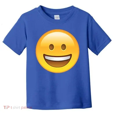 Classic Emoji Smiley Face Toddler T-Shirt