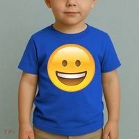 Classic Emoji Smiley Face Toddler T-Shirt thumb 2