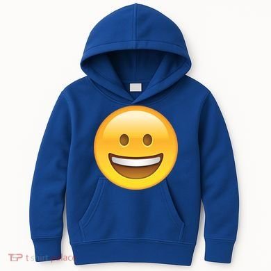 Classic Emoji Smiley Face Kids Hoodie