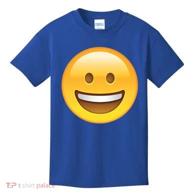 Classic Emoji Smiley Face Kids T-Shirt