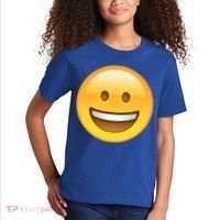 Classic Emoji Smiley Face Kids T-Shirt thumb 2