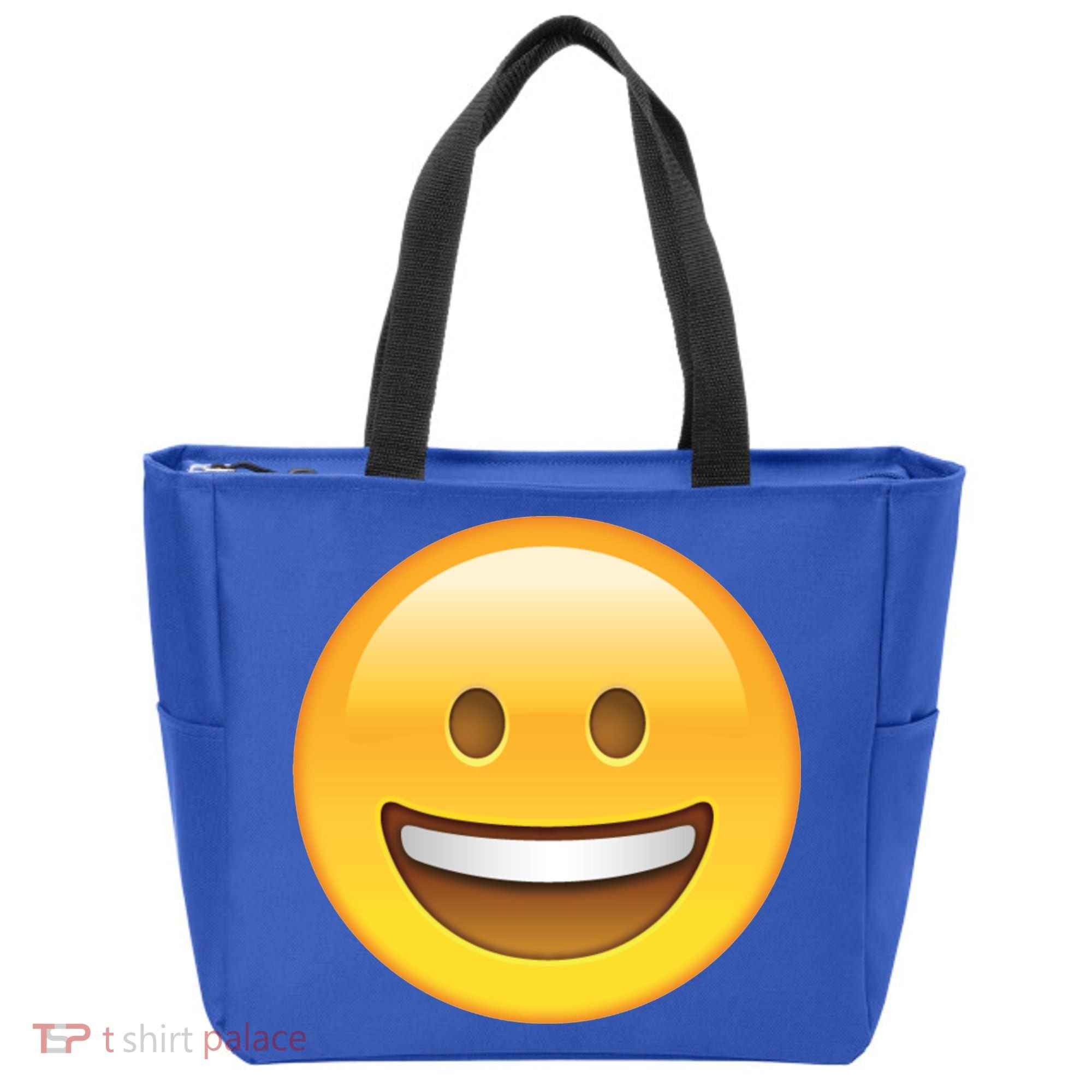 Classic Emoji Smiley Face Tote Bag
