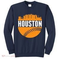 Classic Houston Skyline Baseball  Sweatshirt thumb 0