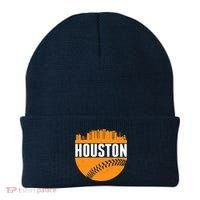 Classic Houston Skyline Baseball  Beanie thumb 0