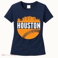 Classic Houston Skyline Baseball  Women's T-Shirt thumb 0