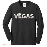 Classic Las Vegas Since 1905 Kids Long Sleeve Shirt thumb 0