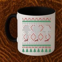 Classic Leg Lamp Funny Ugly Christmas Coffee Mug thumb 2