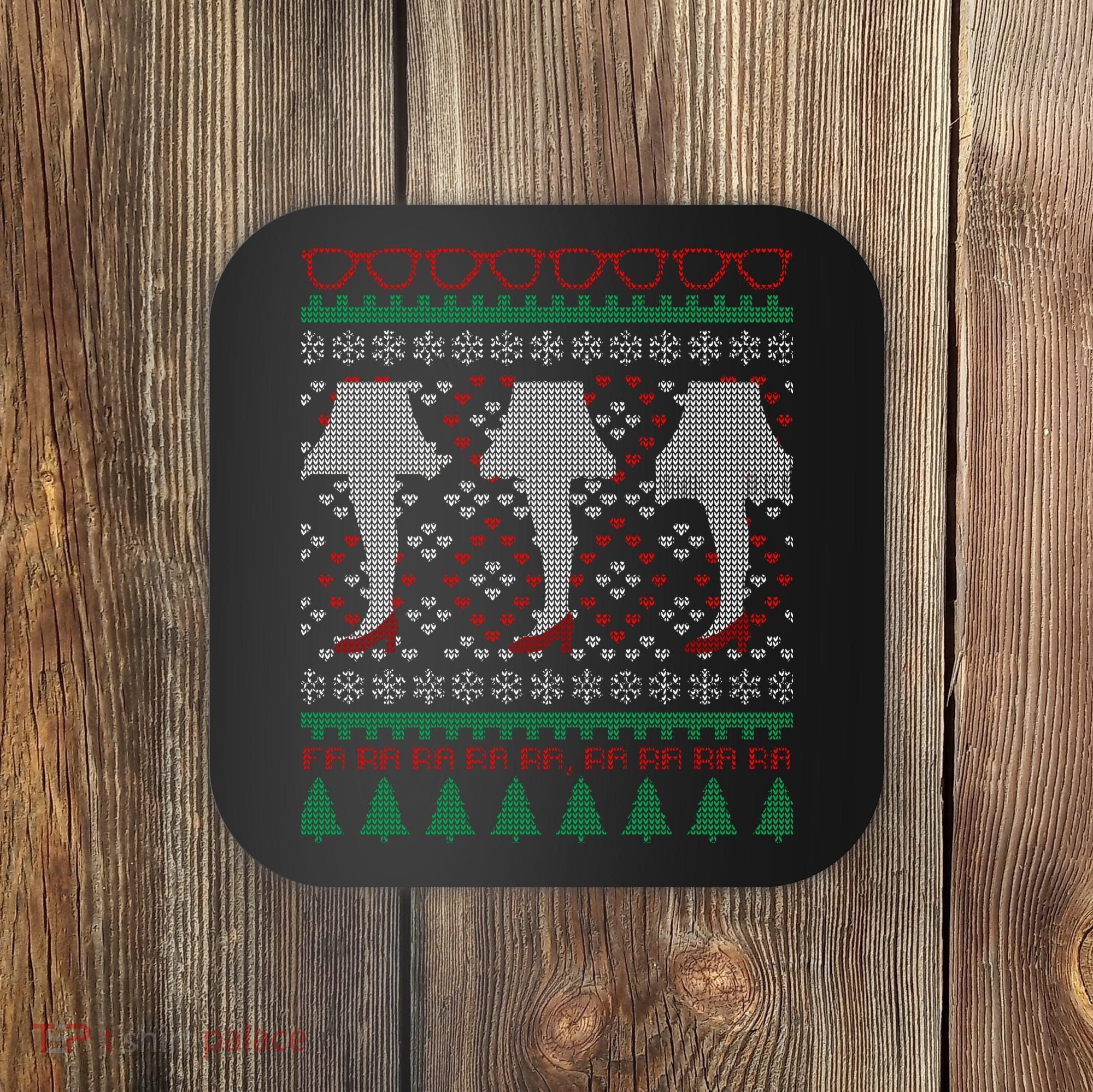 Classic Leg Lamp Funny Ugly Christmas Coaster