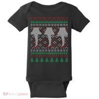 Classic Leg Lamp Funny Ugly Christmas Baby Bodysuit thumb 0