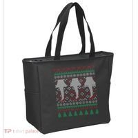 Classic Leg Lamp Funny Ugly Christmas Tote Bag thumb 2