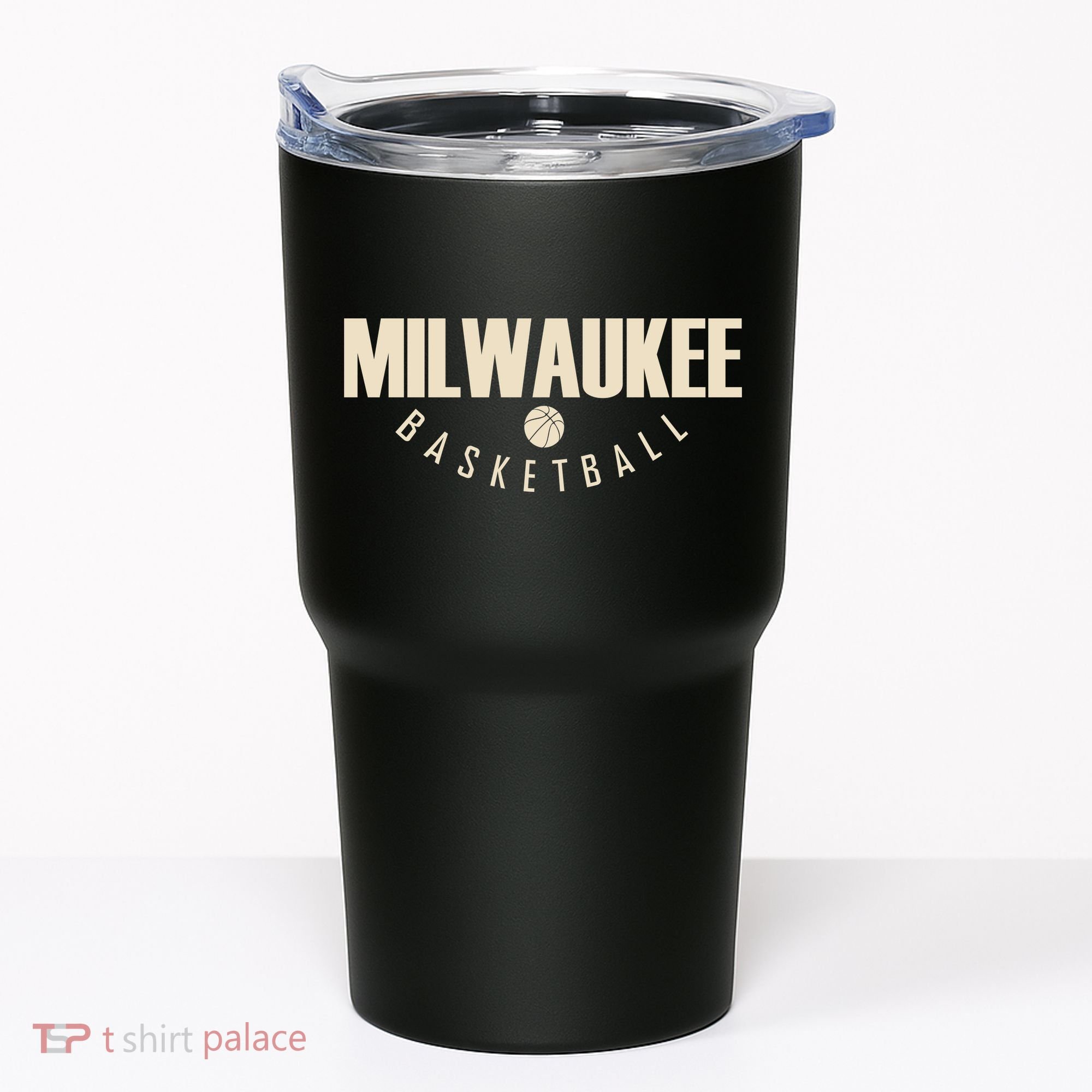 Classic Milwaukee Basketball Tumbler