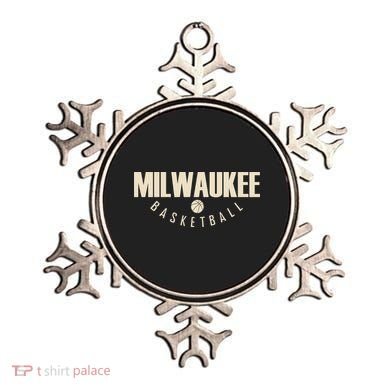 Classic Milwaukee Basketball Ornament