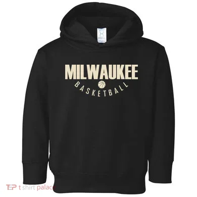 Classic Milwaukee Basketball Toddler Hoodie