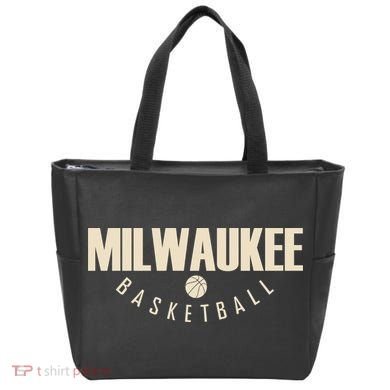 Classic Milwaukee Basketball Tote Bag
