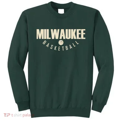 Classic Milwaukee Basketball Sweatshirt