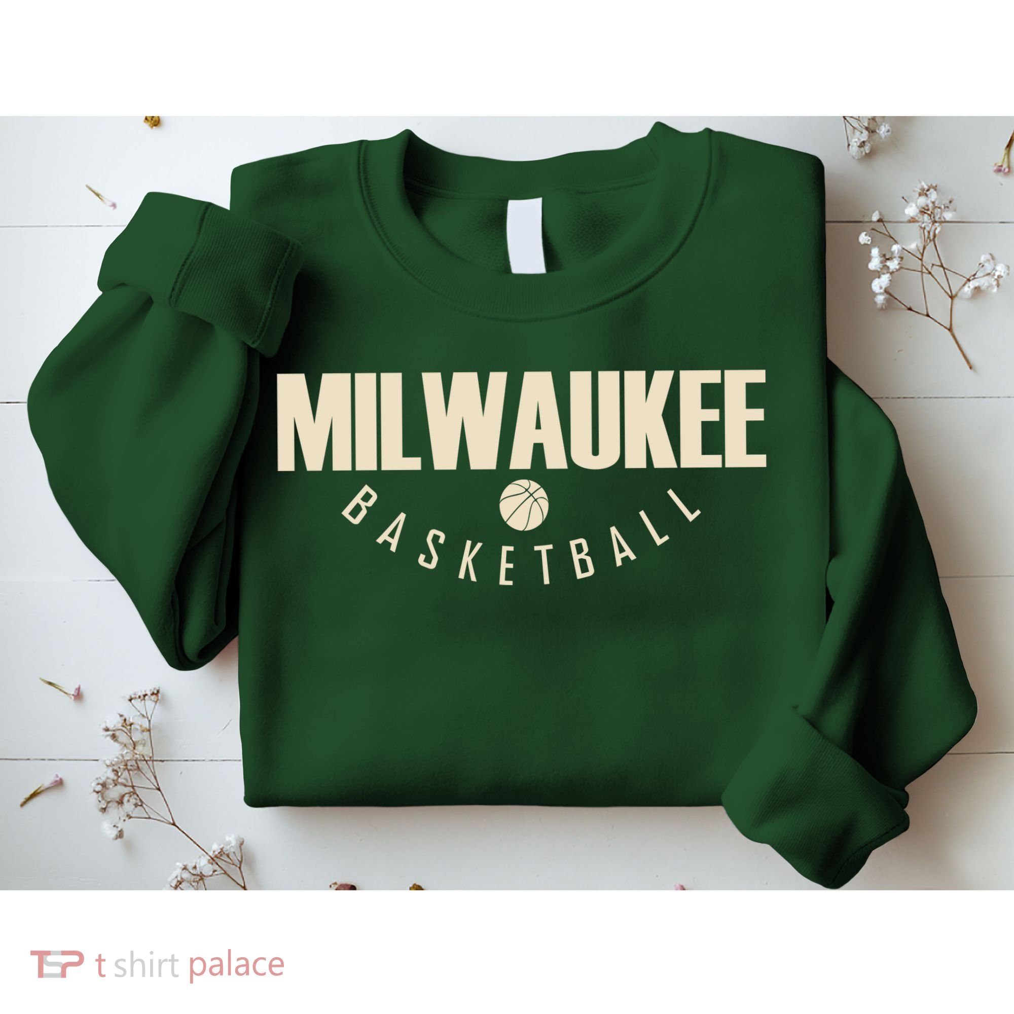 Classic Milwaukee Basketball Sweatshirt
