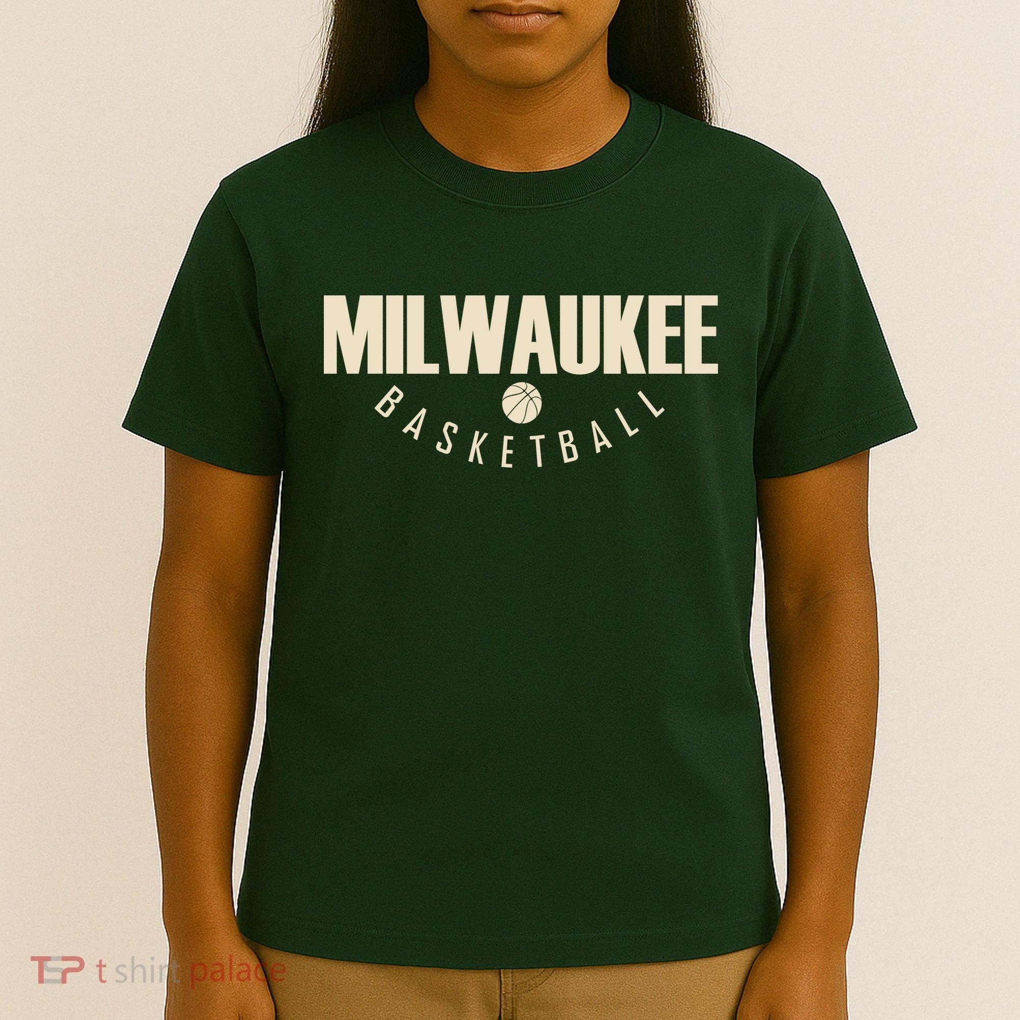 Classic Milwaukee Basketball T-Shirt