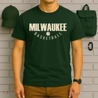 Classic Milwaukee Basketball T-Shirt thumb 6