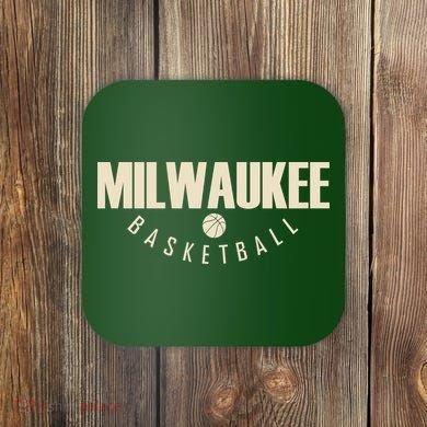 Classic Milwaukee Basketball Coaster