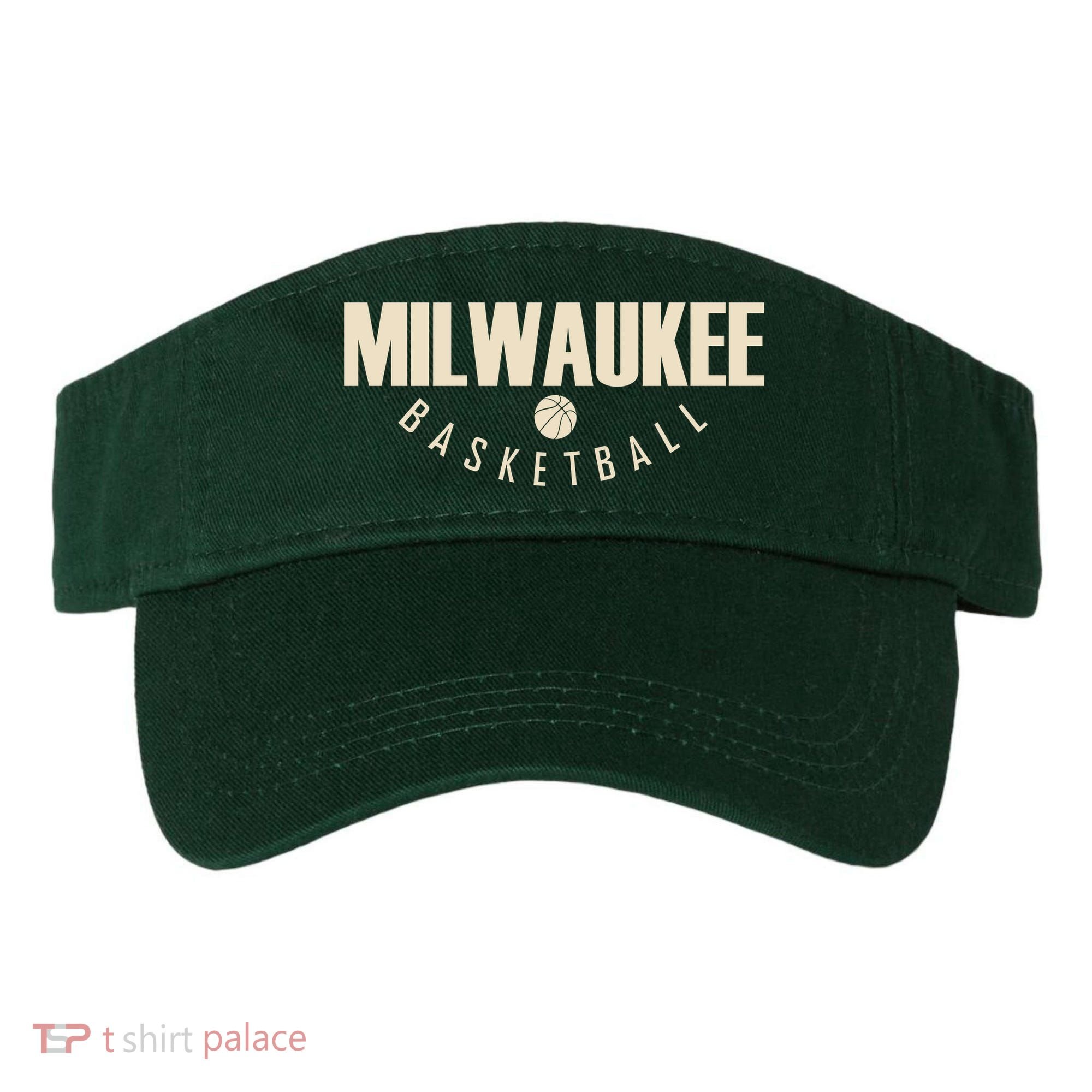 Classic Milwaukee Basketball Visor